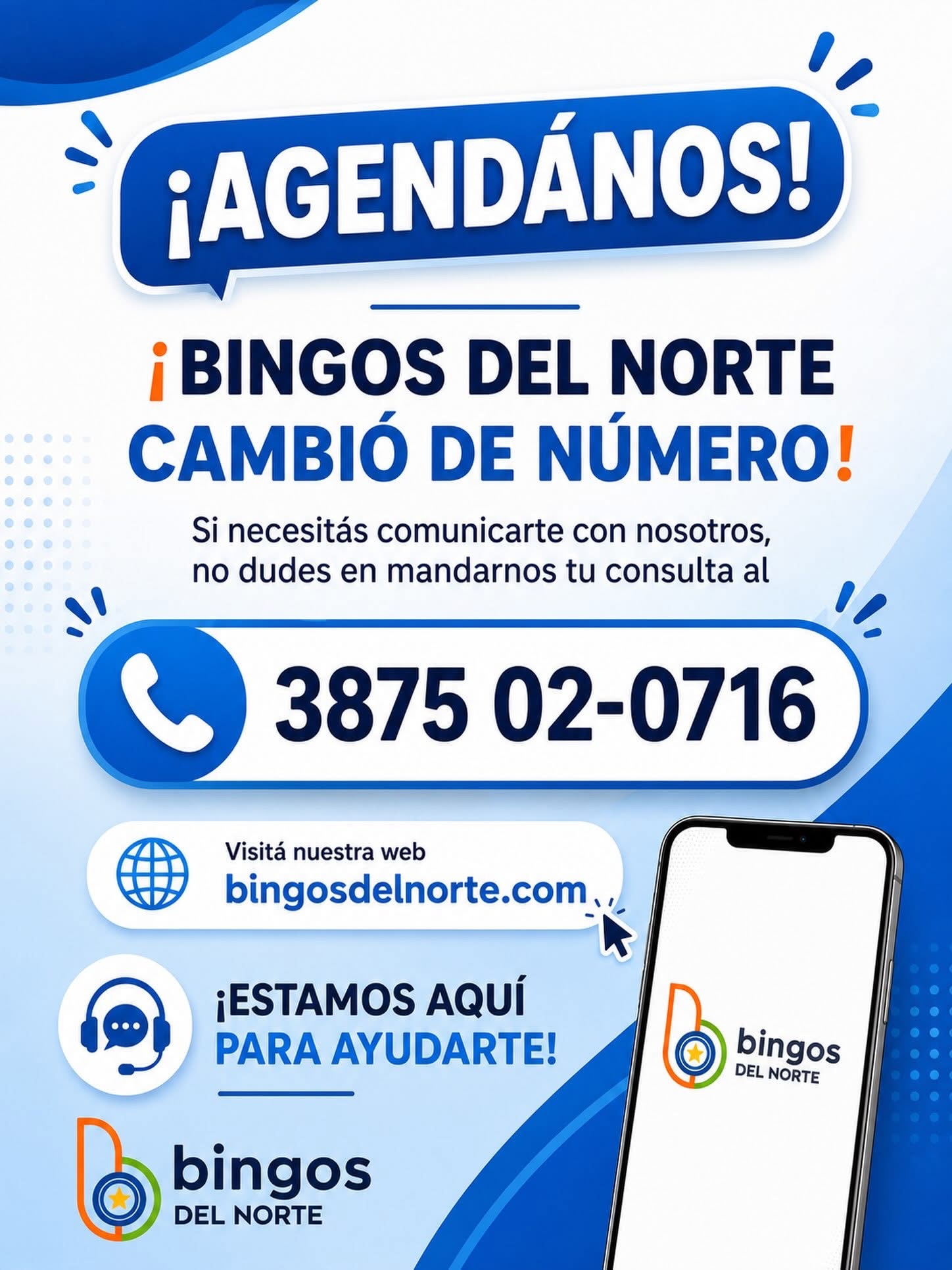 Nuevo número 