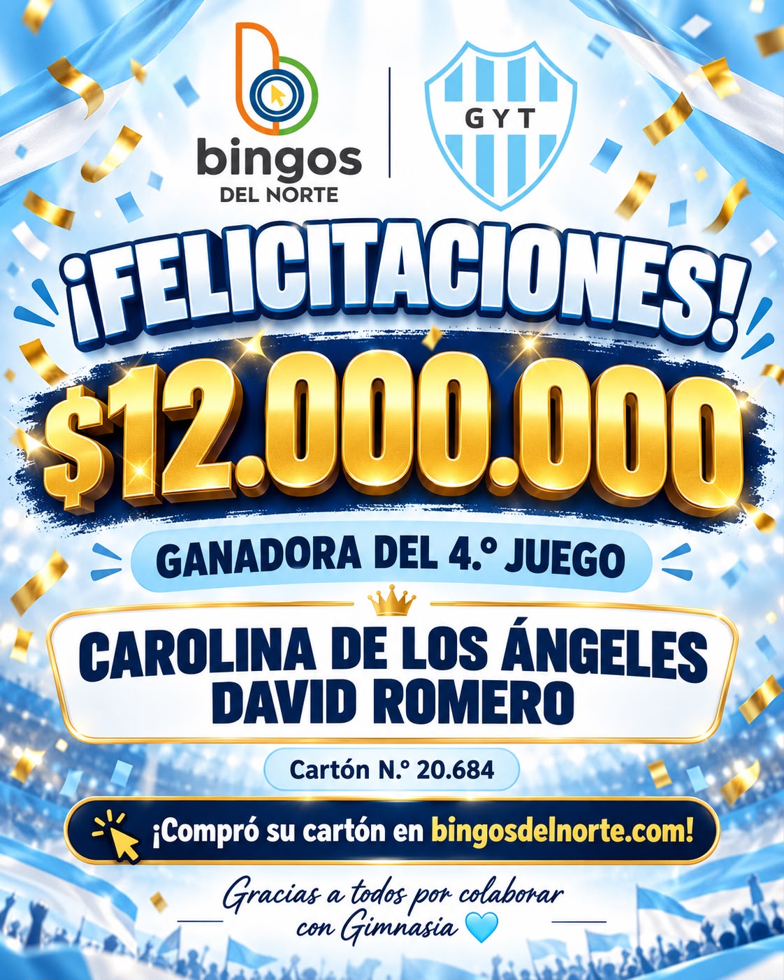 ganador monumental