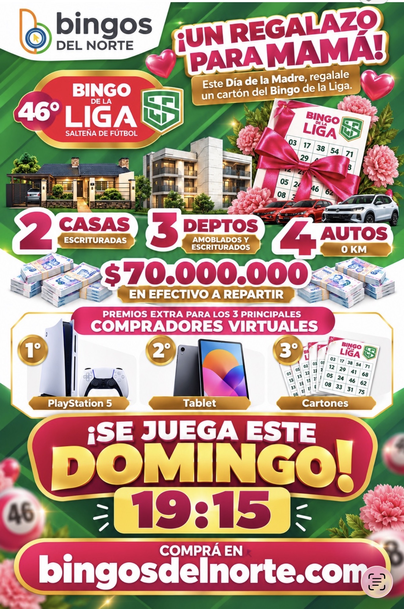 Este domingo 